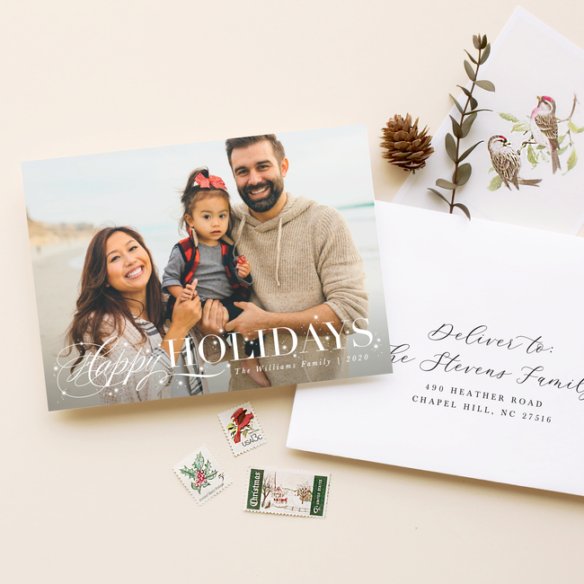 family photo Christmas cards